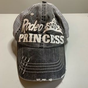 Rodeo Princess Tiara glitter adjustable hat